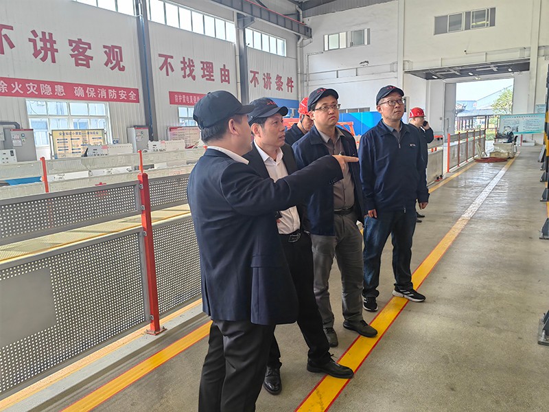 1114甄陽清帶隊赴山東盛源公司調(diào)研指導工作（郭春婷 郝建壯）