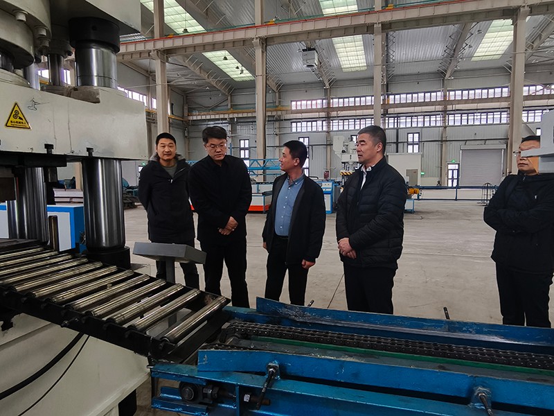 1124深化協同賦能產業共贏發展鏈接中亞——新疆八一鋼鐵集團考察霍爾果斯山東盛源新疆分公司(姜子明 郝曉霞 邵長生)